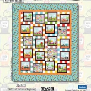 Are We There Yet? Free Pattern Courtesy of Henry Glass & Co.