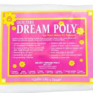 Quilters Dream Select Mid Loft White Poly Batting