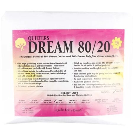 Quilters Dream 80/20 White Batting