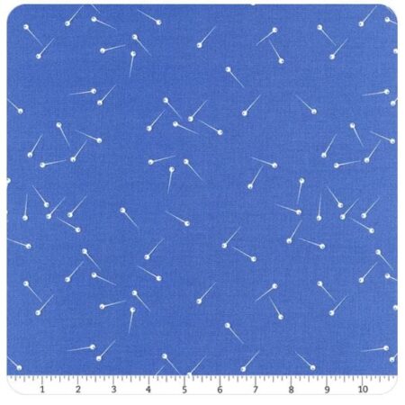 Riley Blake Pin Drop Bear Lake C615-Blueberry