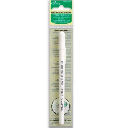 Clover Water Soluble White Marking Pen