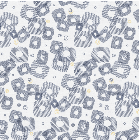 Paintbrush Studio On Your Mark Scribbled Squares Blue 120-10753