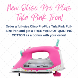 Oliso Pro Plus Iron Tula Pink Edition #TG1600-2-TULA