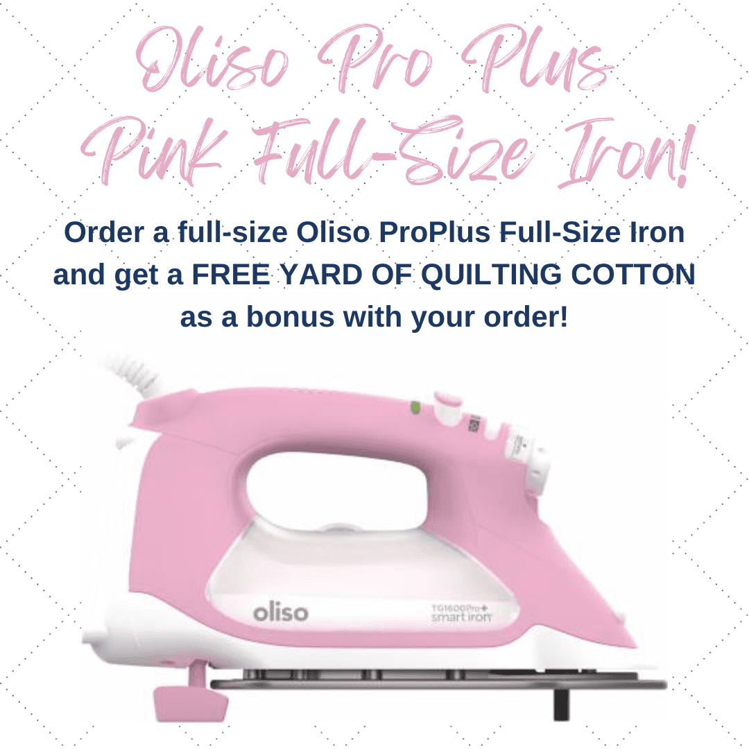 Oliso Iron TG1600 Pro Plus Pink #TG1600-2-PNK