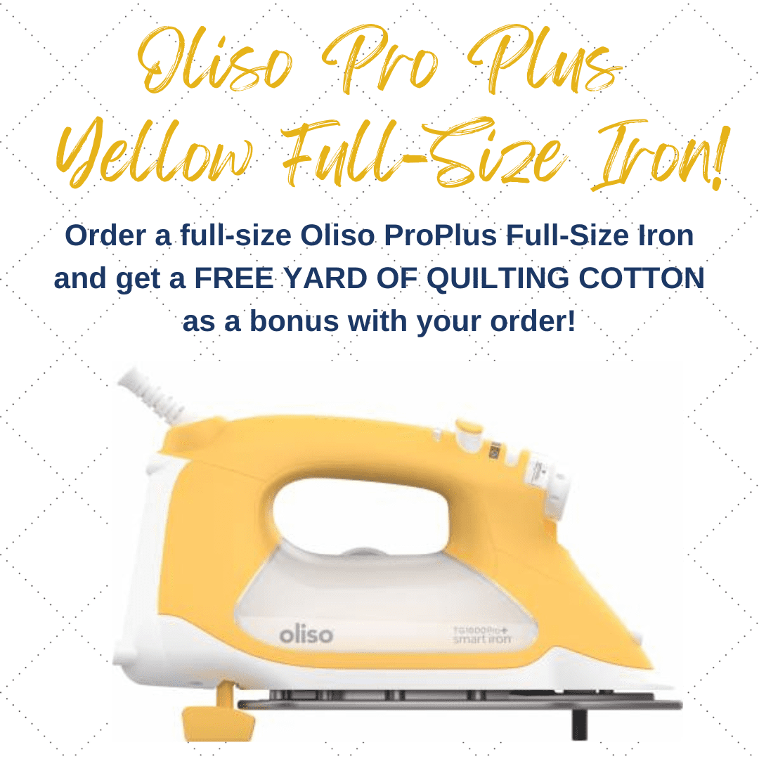 Oliso Iron TG1600 Pro Plus Yellow #TG1600-2-YEL