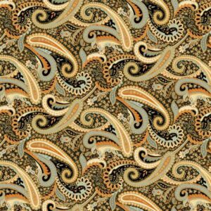 Henry Glass Pumpkin Kisses Metallic Multi 1319M-86