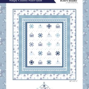 Riley Blake Simple Country Panel Quilt Kit