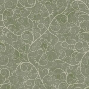 Maywood Studio Hello Autumn Vine Swirl Green #MAS10736-G