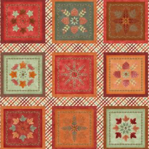 Maywood Studio Hello Autumn Running Blocks Cheater #MAS16730-Z