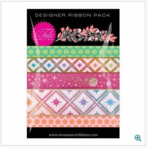 Free Spirit Tula Pink Renaissance Ribbons Blush Designer Pack