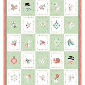 Poppie Cotton Frost & Flurry Multi PANEL #FL25621P