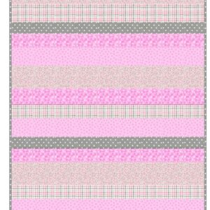 Cotton Candy Dreams Flannel Rag Quilt Kit DSM-CCD
