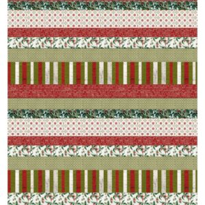 Tim Holtz Christmas Fringe Frenzy Flannel Rag Quilt Kit #DSM-THFF