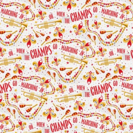 Paintbrush Studio What a Catch Marching Champs Red/Gold