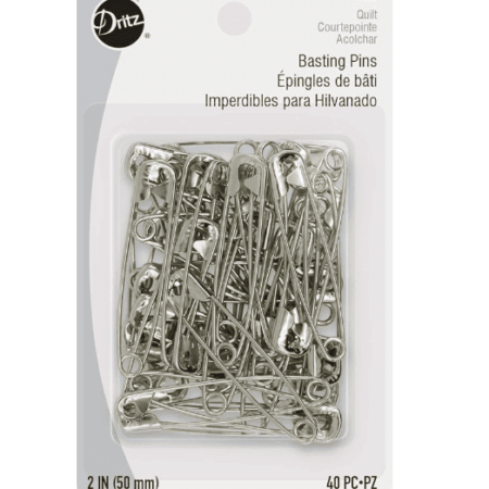 Dritz Quilter's Basting Pins, Size 3 40ct #1461