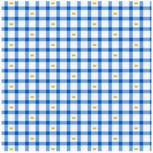 Take the Crown KC Royals Gingham