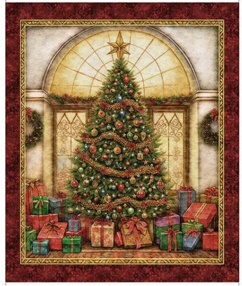 QT Wonderful Christmastime Panel 22600-30333-X