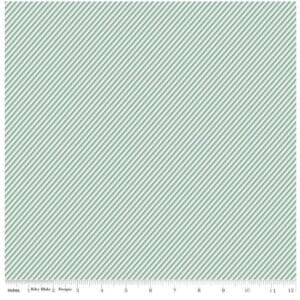 Riley Blake New Beginnings Stripes Teal