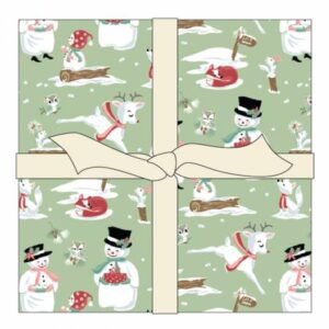 Poppie Cotton Frost and Flurry 5" Squares #FL25624