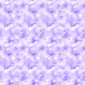 QT Fabrics Oh the Places Clouds Lt Amethyst 2600-30670-L