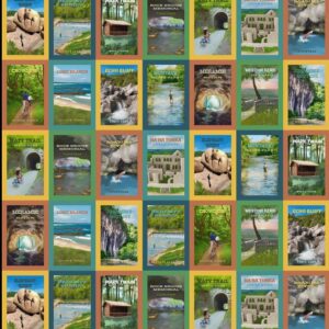 Windham Fabrics Missouri Shop Hop 2025 Parklands Basics Multi #54720-2