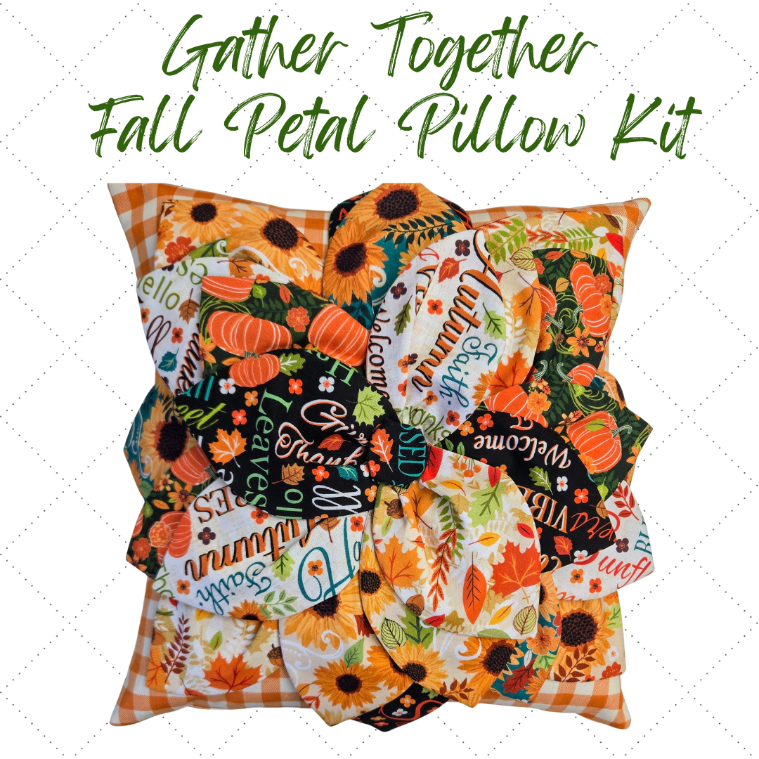 Benartex Gather Together Fall Petal Pillow Kit