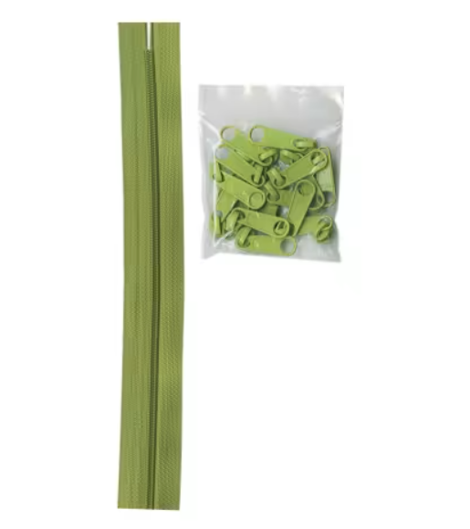 ByAnnie Zippers By the Yard Applegreen ZIPYD200