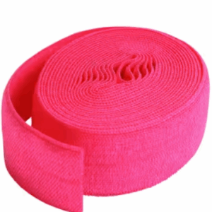 ByAnnie Fold Over Elastic #SUP211-2-LIPSTICK