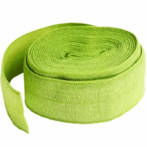 ByAnnie Fold Over Elastic #SUP211-2-APPLEGREEN