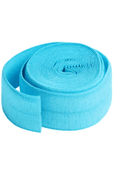 ByAnnie Fold Over Elastic SUP211-2-PARROTBLUE
