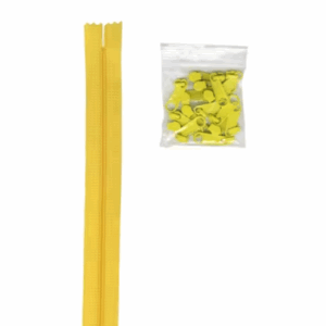 ByAnnie Zippers By the Yard Dandelion #ZIPYD195