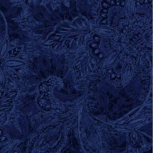 Oasis Fabrics Shadow Jacquard Navy 118-Wide OA-1830806