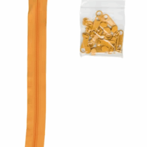 ByAnnie Zippers By the Yard Papaya #ZIPYD290