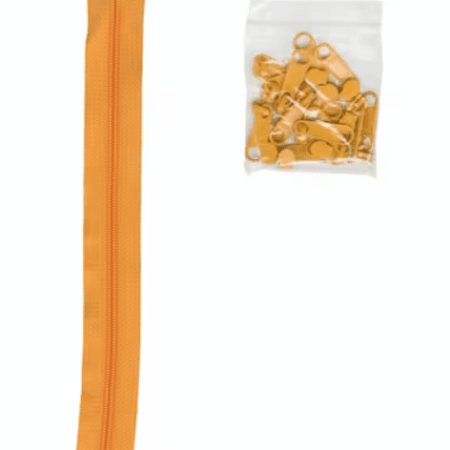 ByAnnie Zippers By the Yard Papaya #ZIPYD290