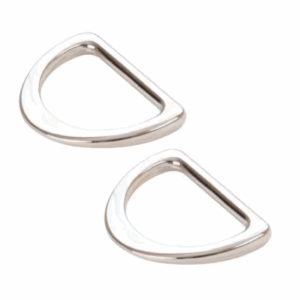 ByAnnie D-Rings Nickel 1"