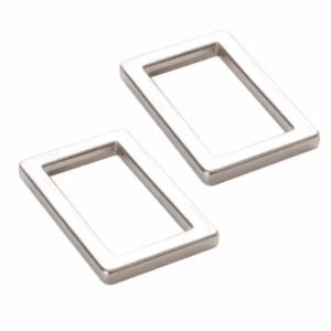 ByAnnie Rectangle Ring Flat 1"