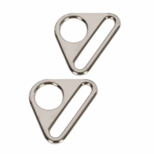 ByAnnie Triangle Rings Nickel 1.5"