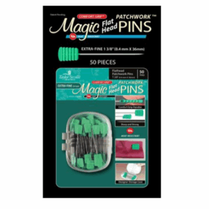 Magic Pins Flat Head Patchwork Extra Fine 50pc