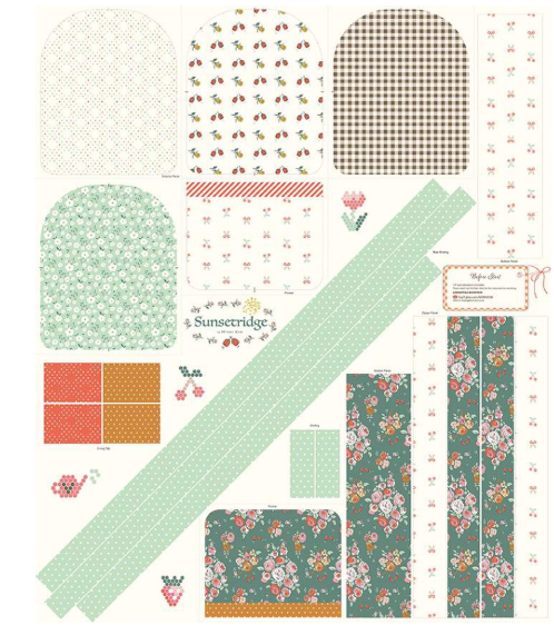 Riley Blake Sunsetridge Backpack Panel