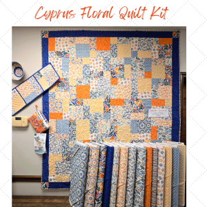 Cyprus Floral Quilt Kit