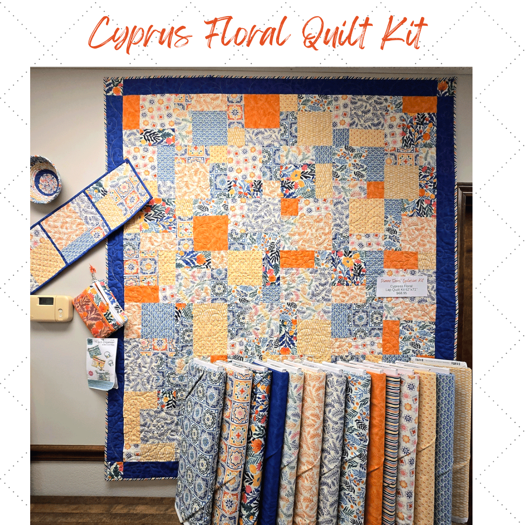 Cyprus Floral Quilt Kit