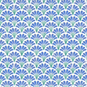 P & B Textiles Cyprus Small Scale Scallops #05492-BG