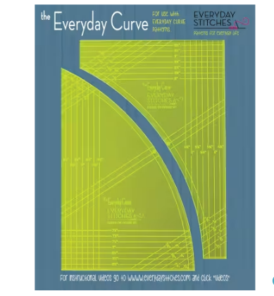 Everyday Stitches The Everyday Curve Template Set #ES-510-CRV