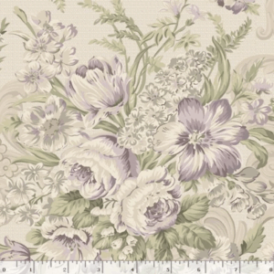 Marcus Fabrics Flower Garden Floral Bouquets Cream