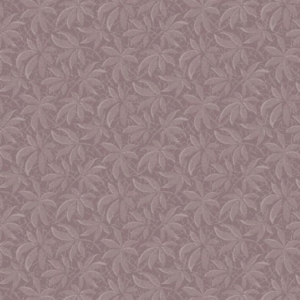 Marcus Fabrics Flower Garden  Leaves Purple