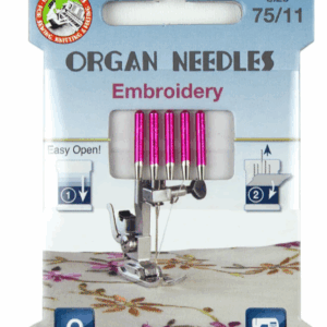 Organ Machine Embroidery Needle 75/11
