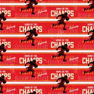 Paintbrush Studio What A Catch Home of the Champs Red