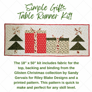 Simple Gifts Table Runner Kit