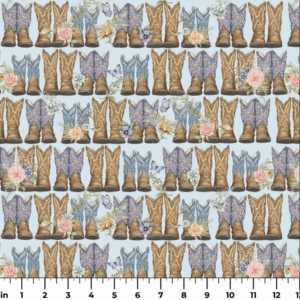 Premium Quilting SW Highland Ranch Dusty Boots