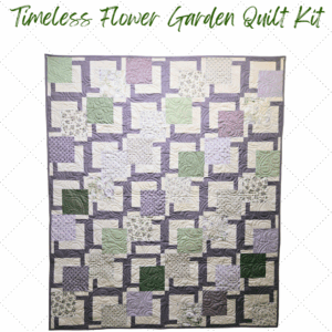 Timeless Flower Garden Precut Quilt Kit